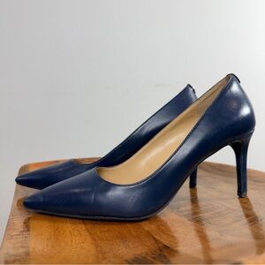 Michael Kors Dark Blue Women's Heels